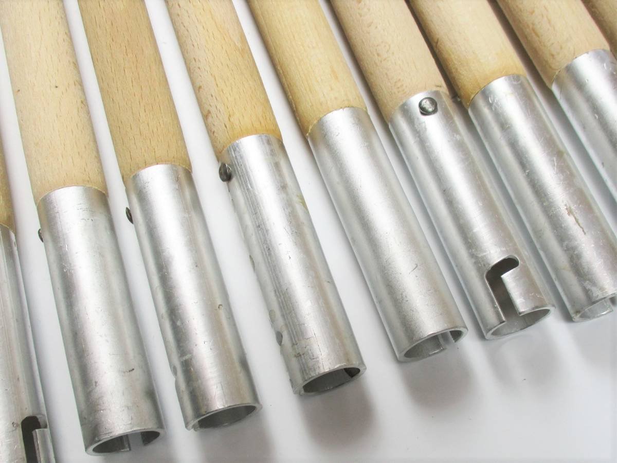 Amazon | 東ドイツ軍 NVA テントポール 10本セット 収納袋付き 軍