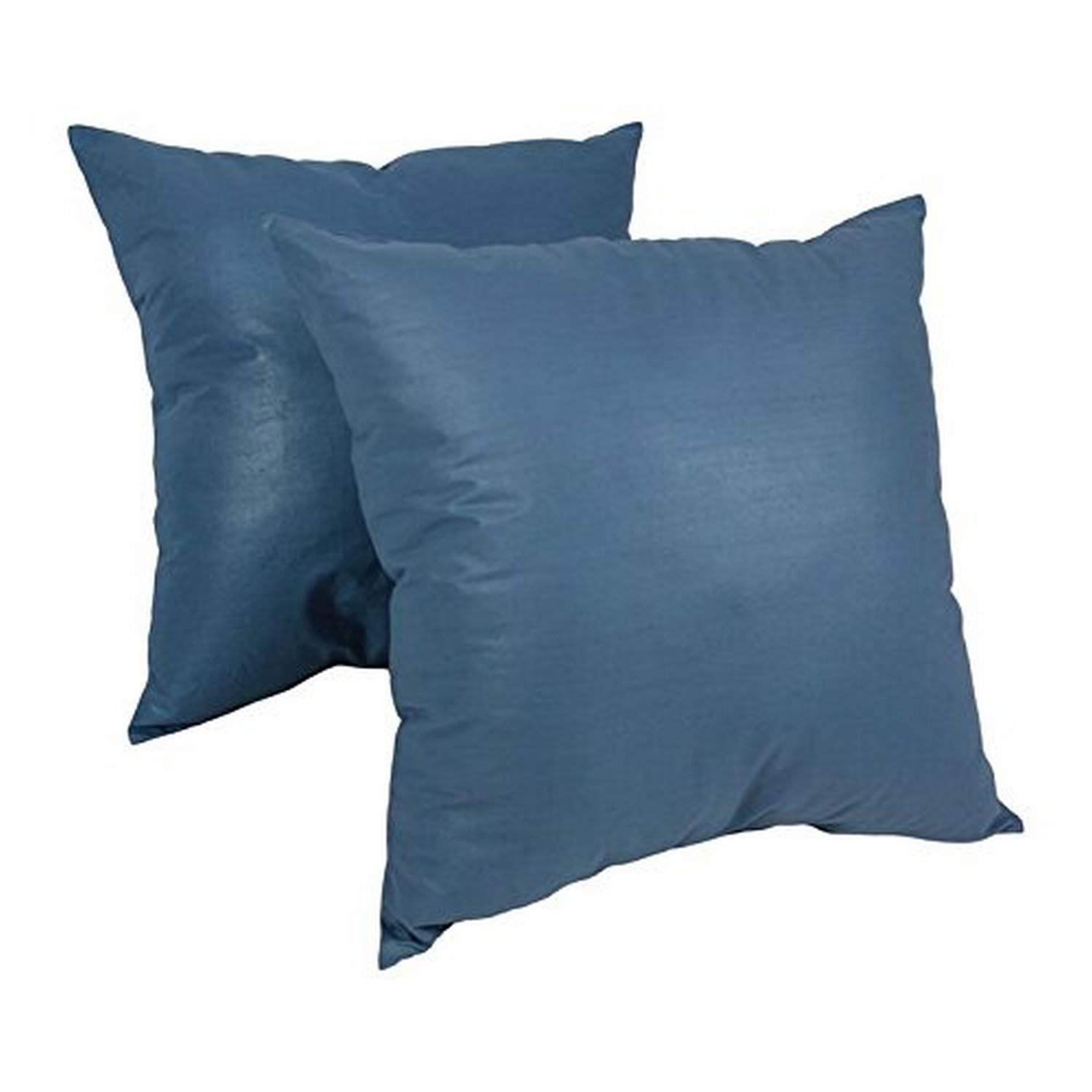 Amazon.com: Blazing Needles Square Knife-Edge Chintz Throw Pillow