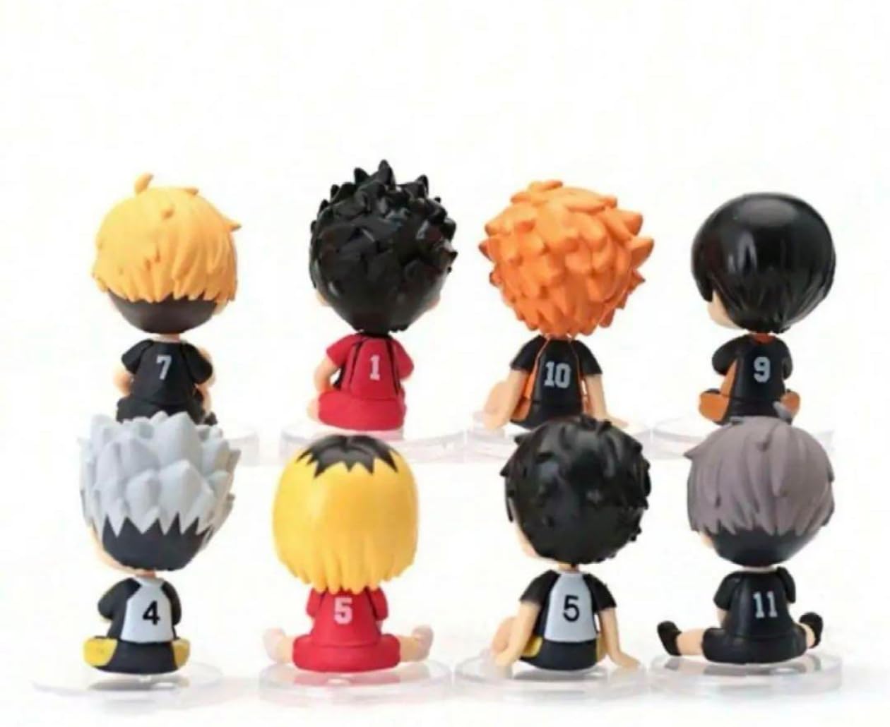 Amazon.co.jp: ハイキュー!! フィギュア 8体 座ってるフィギュア [並行