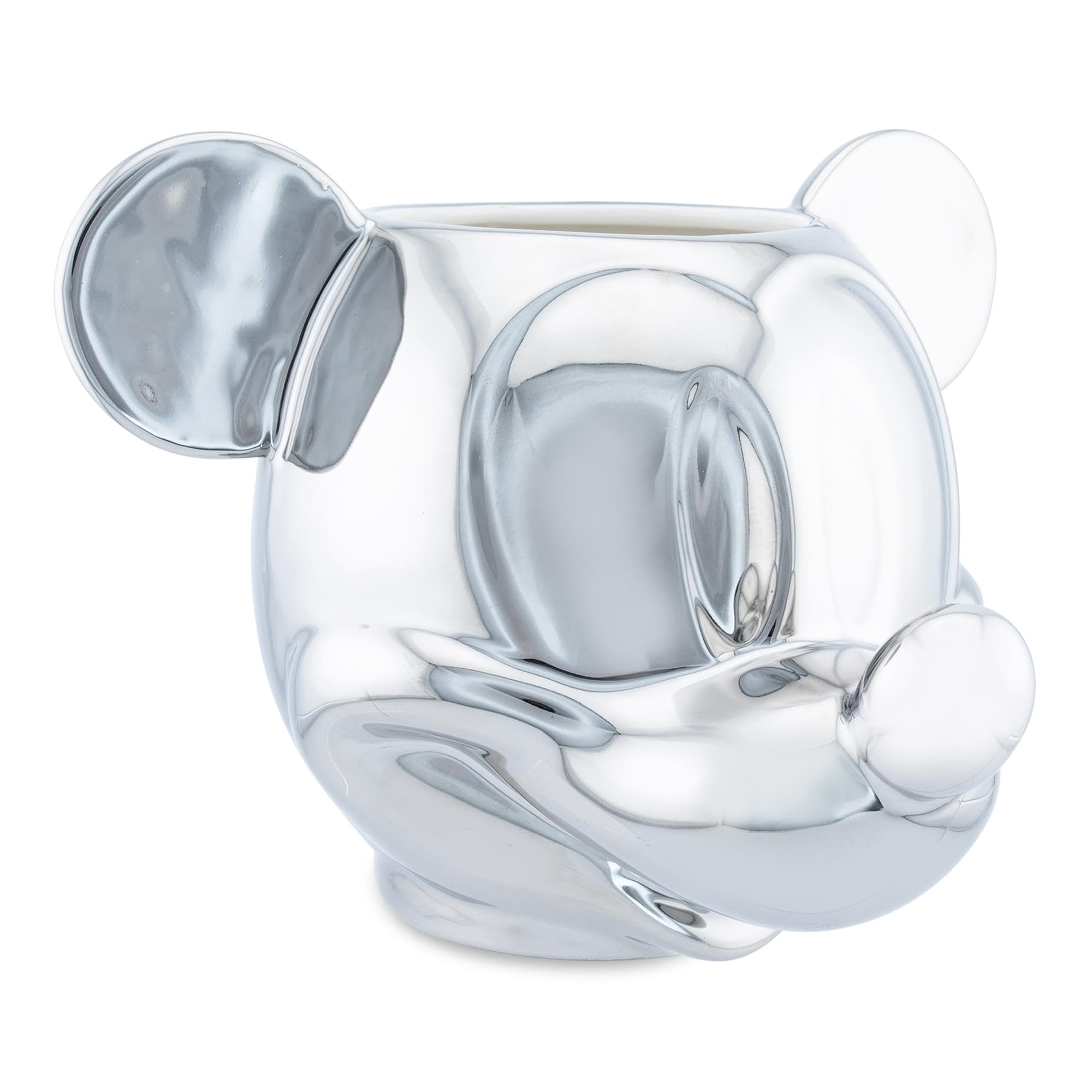 Amazon.com | Disney 100 Mickey Mouse 3D Sculpted Platinum Ceramic