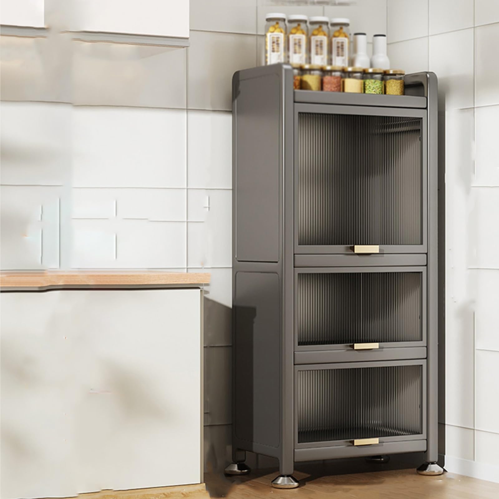 Amazon｜キッチン 食器棚 幅45 食器棚 スリム 幅50 キッチンラック