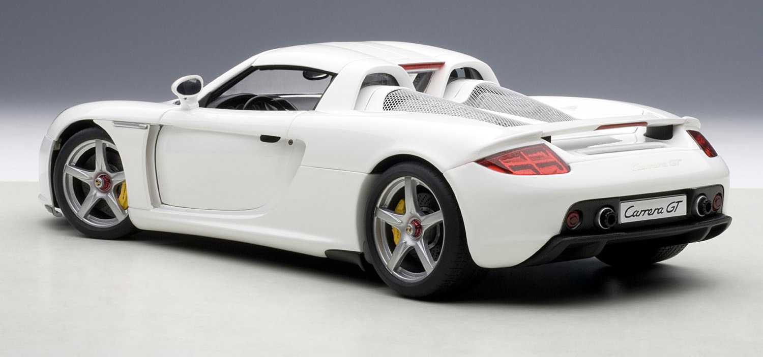 Amazon | AUTOart 1/18 ポルシェ カレラGT (ホワイト) 完成品