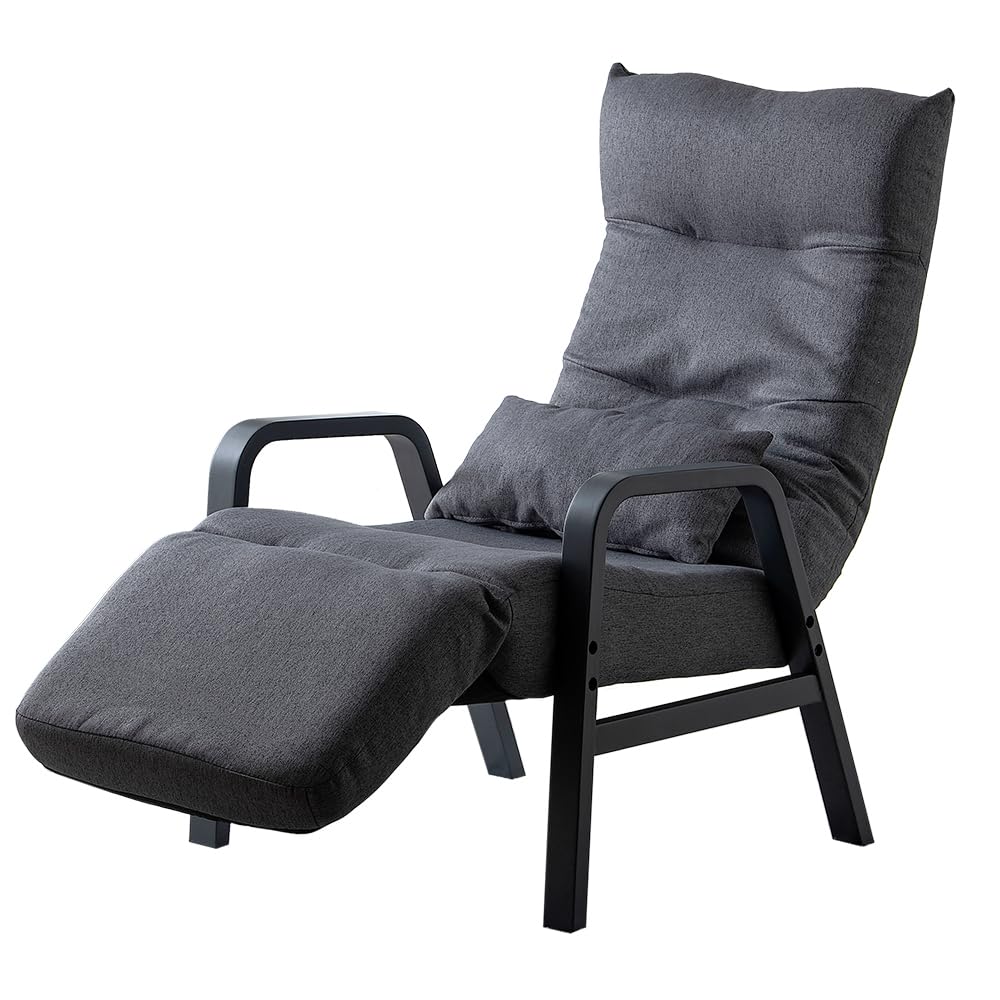 Amazon.co.jp: アイリスオーヤマ ウッドアーム リクライニングチェア