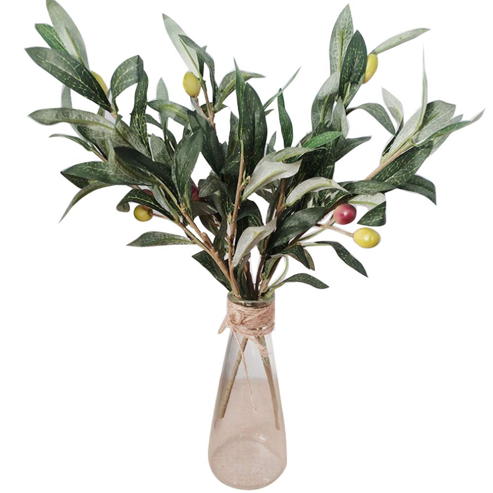 Amazon｜Lumierechat オリーブ 造花 オリーブの木 DIY フラワー