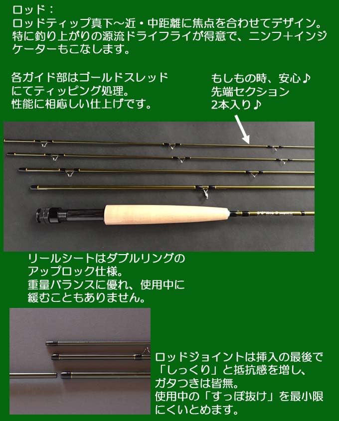 Amazon | ツインモーション・フライタックルset（リール2個、ライン2