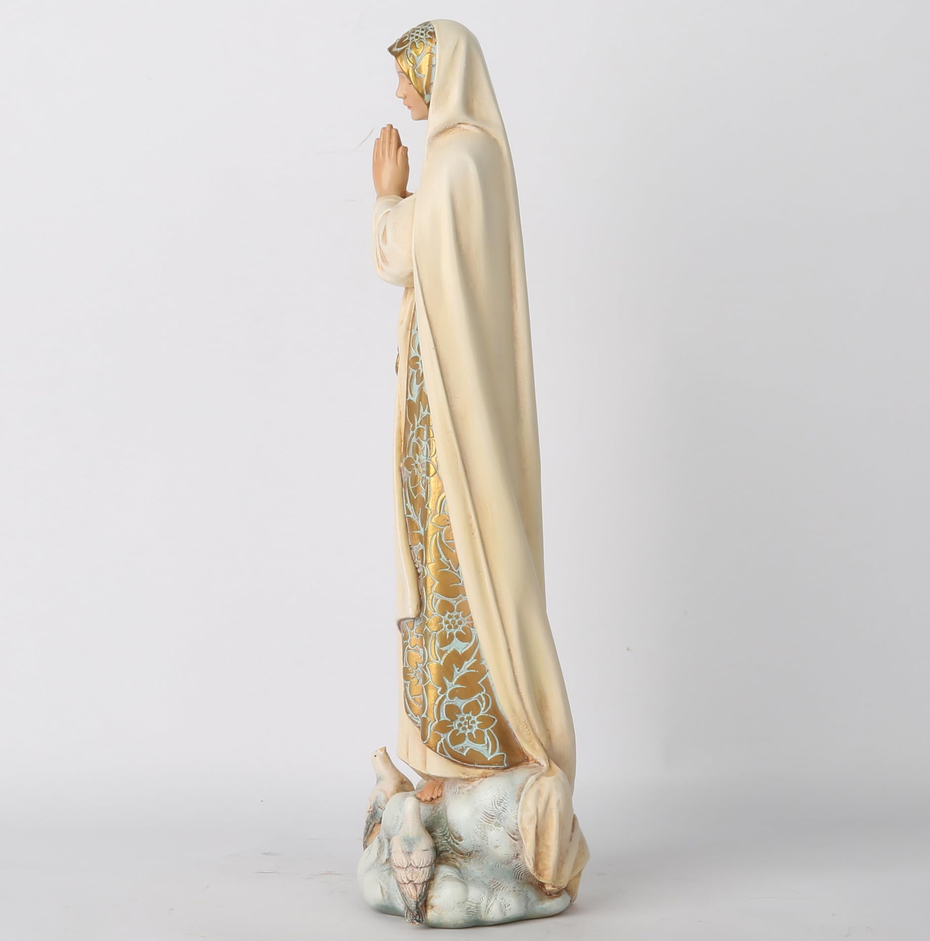 Amazon.co.jp: BCカトリックファチマの聖母像、祝福された聖母マリアの