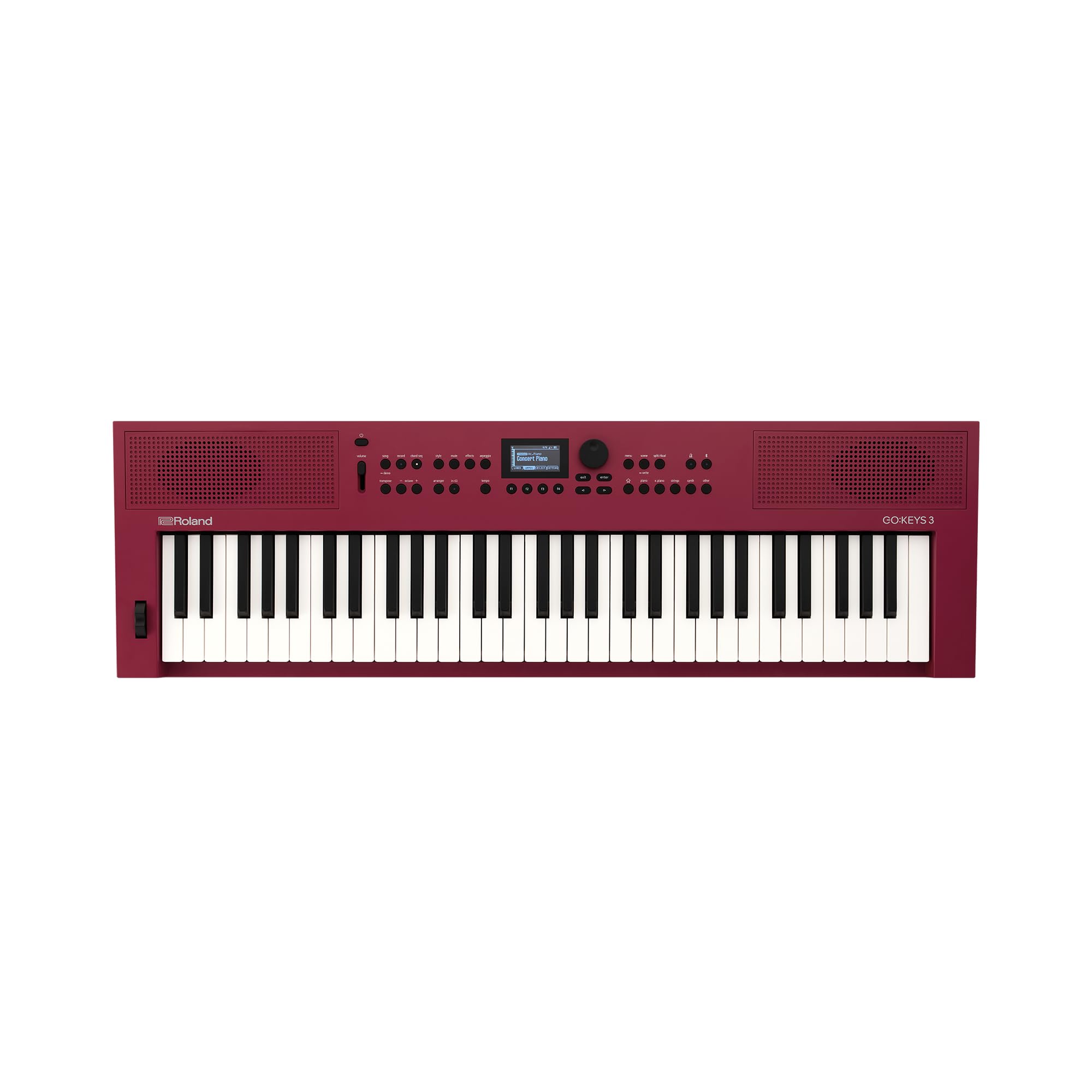 Amazon.co.jp: Roland ローランド 電子キーボード GOKEYS3-RD 61鍵盤