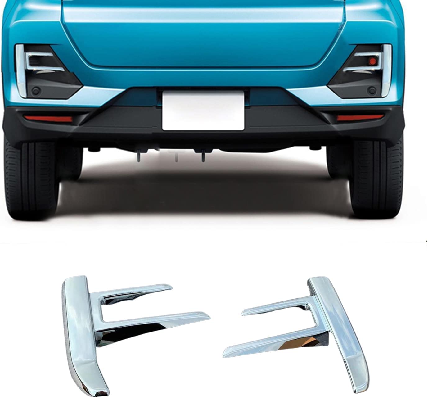 Amazon | 新型 ライズ 200系 リアフォグ ランプ ガーニッシュ ベゼル