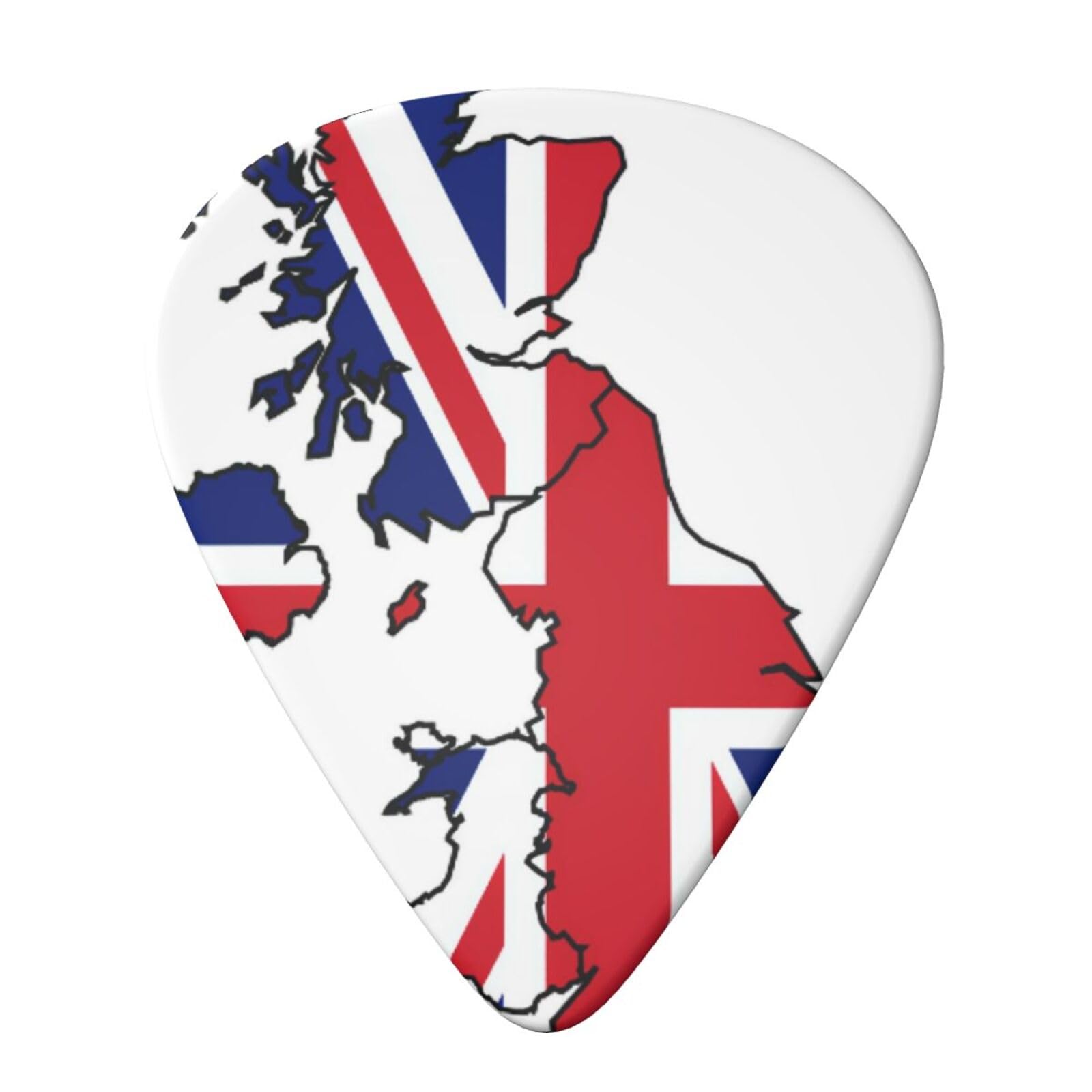 Amazon.co.jp: ギターピック 6枚セット イギリス国旗 ユニオンジャック