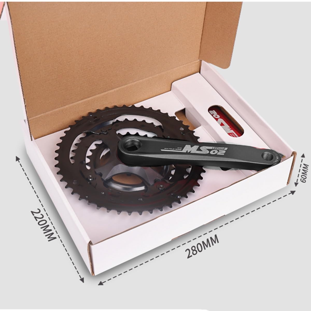 Amazon.co.jp: 28-38-48T トリプルチェーンリング マウンテンバイク用