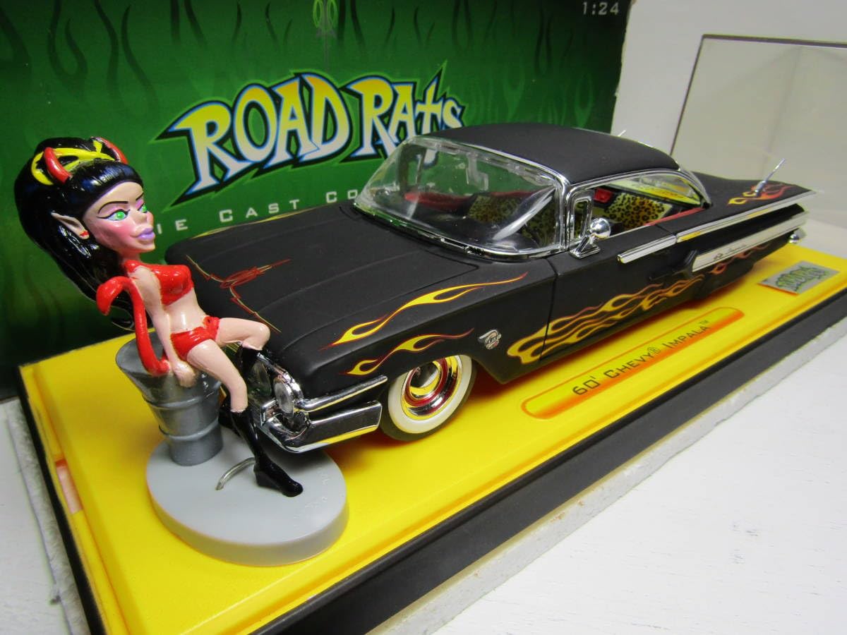 Amazon | CHEVY IMPALA 1960 シボレー インパラ 1/24 ROAD RATS デビル