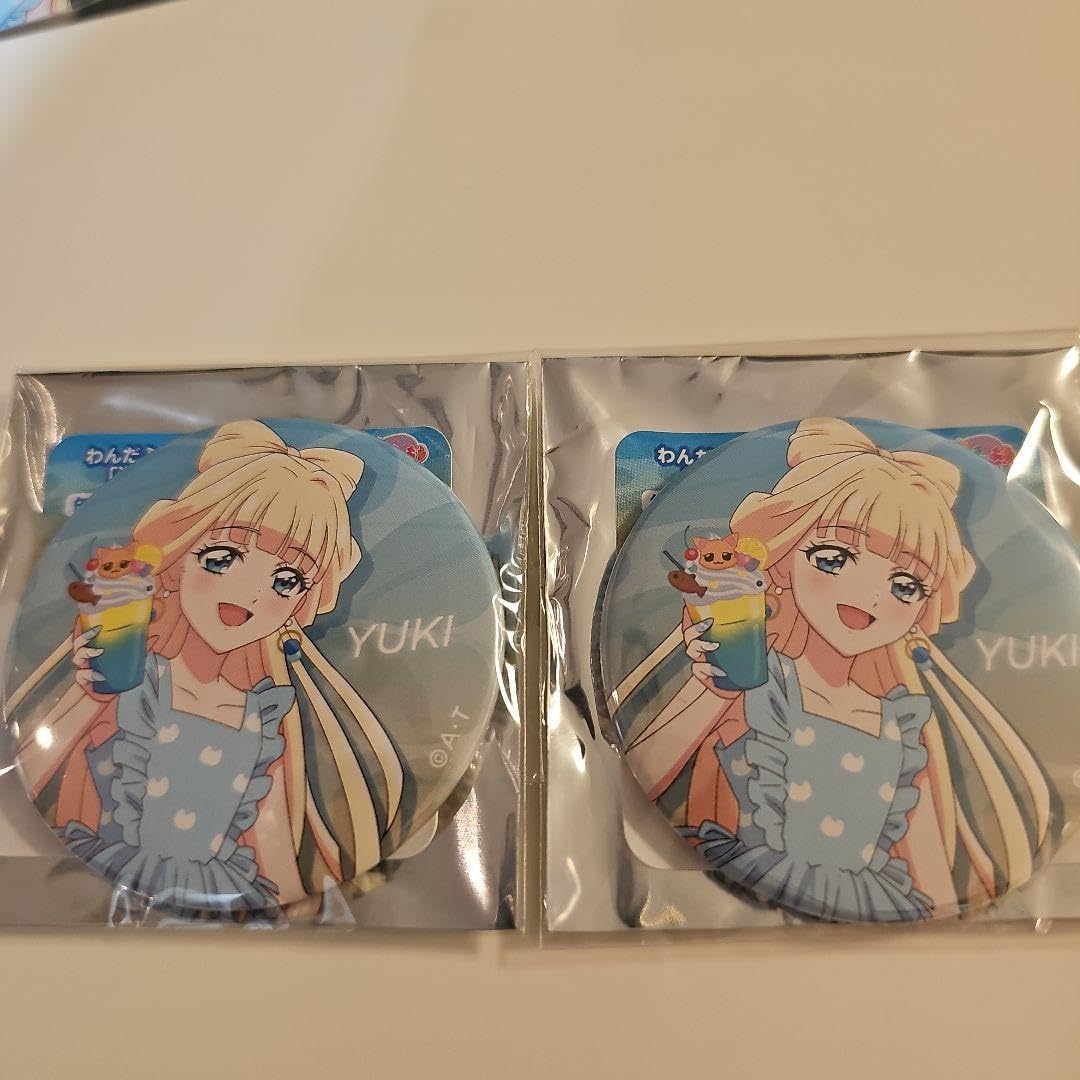 わんだふるぷりきゅあ 猫屋敷ユキ 缶バッジ 海風のリゾート わんだふる