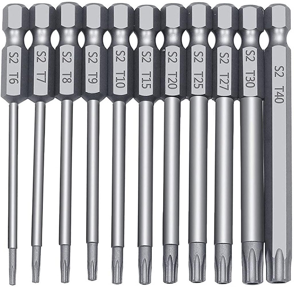 Amazon | トルクスドライバー ビット 11本セット 中空トルクス頭