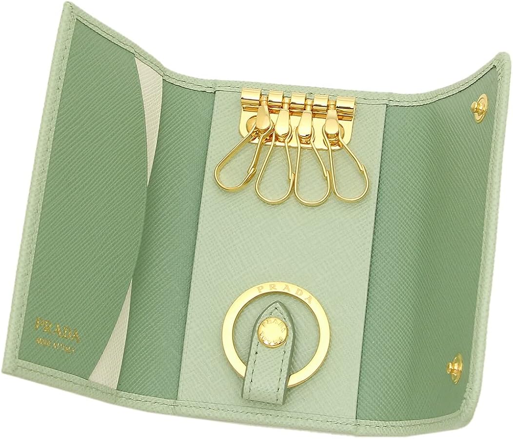 Amazon | [Prada] [プラダ] キーケース サフィアーノ グリーン
