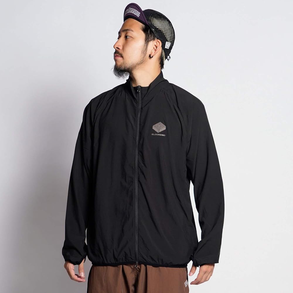 Amazon | [エルドレッソ] Wide Zatopek Jacket E3000720 L ブラック