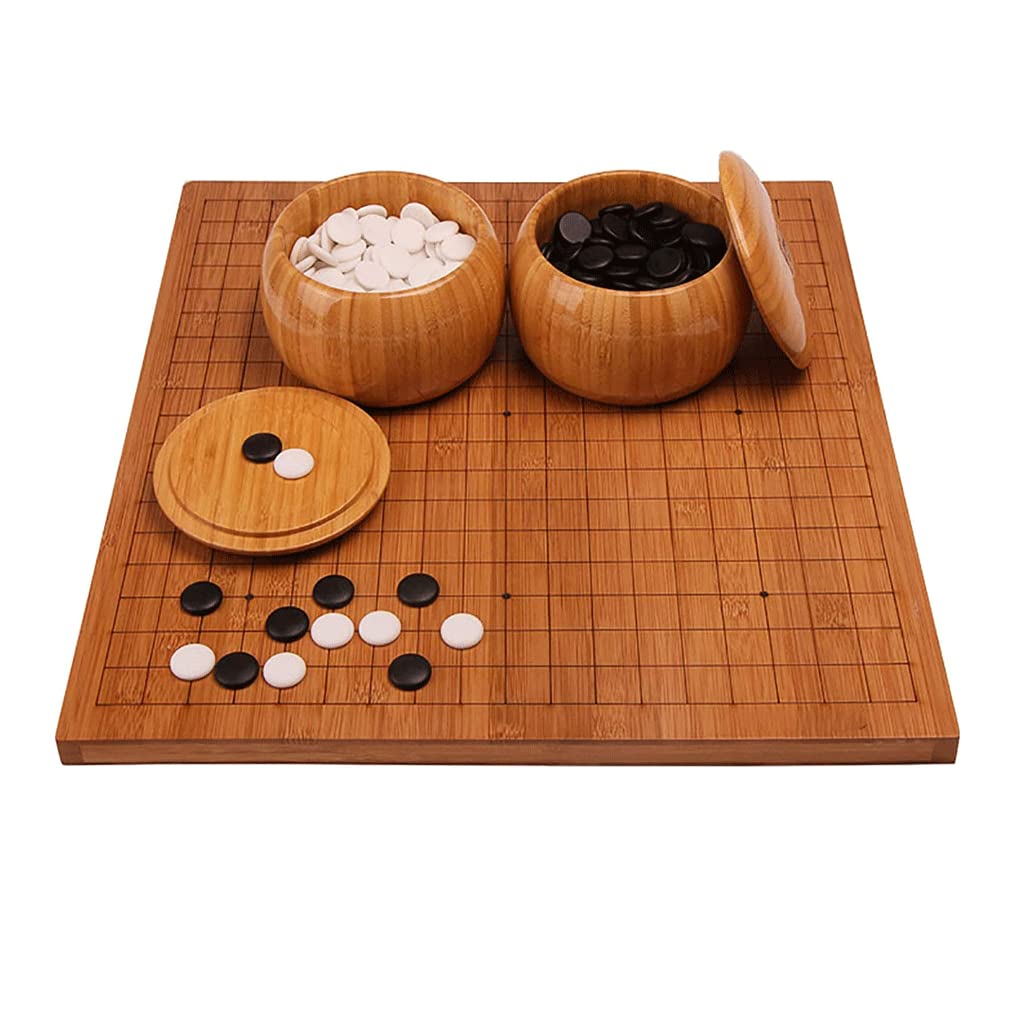 Amazon.co.jp: 2 プレーヤー Weiqi 囲碁ゲーム セット 黒と白の石と