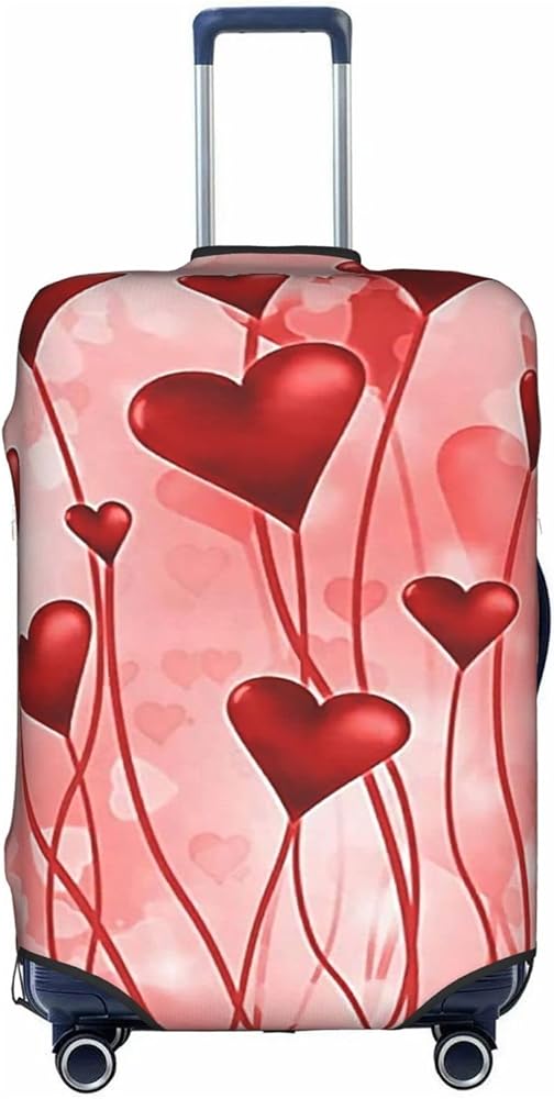 Amazon | [RFSHOP] スーツケースカバー バレンタインデー ハート型
