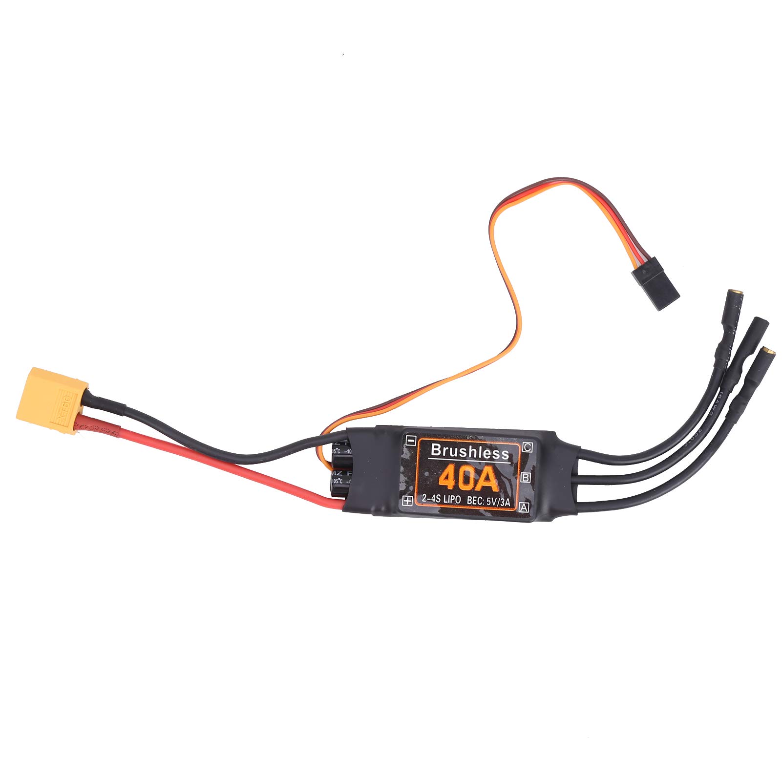 Amazon | VGEBY スピードコントローラー 40A ESC ブラシレス 電気