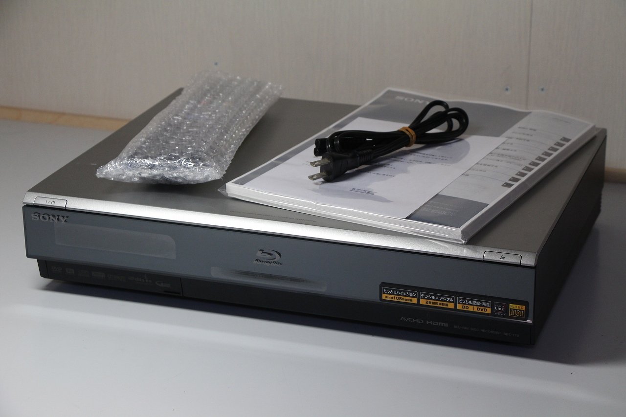 Amazon | ソニー 320GB 2チューナー ブルーレイレコーダー BDZ-T70