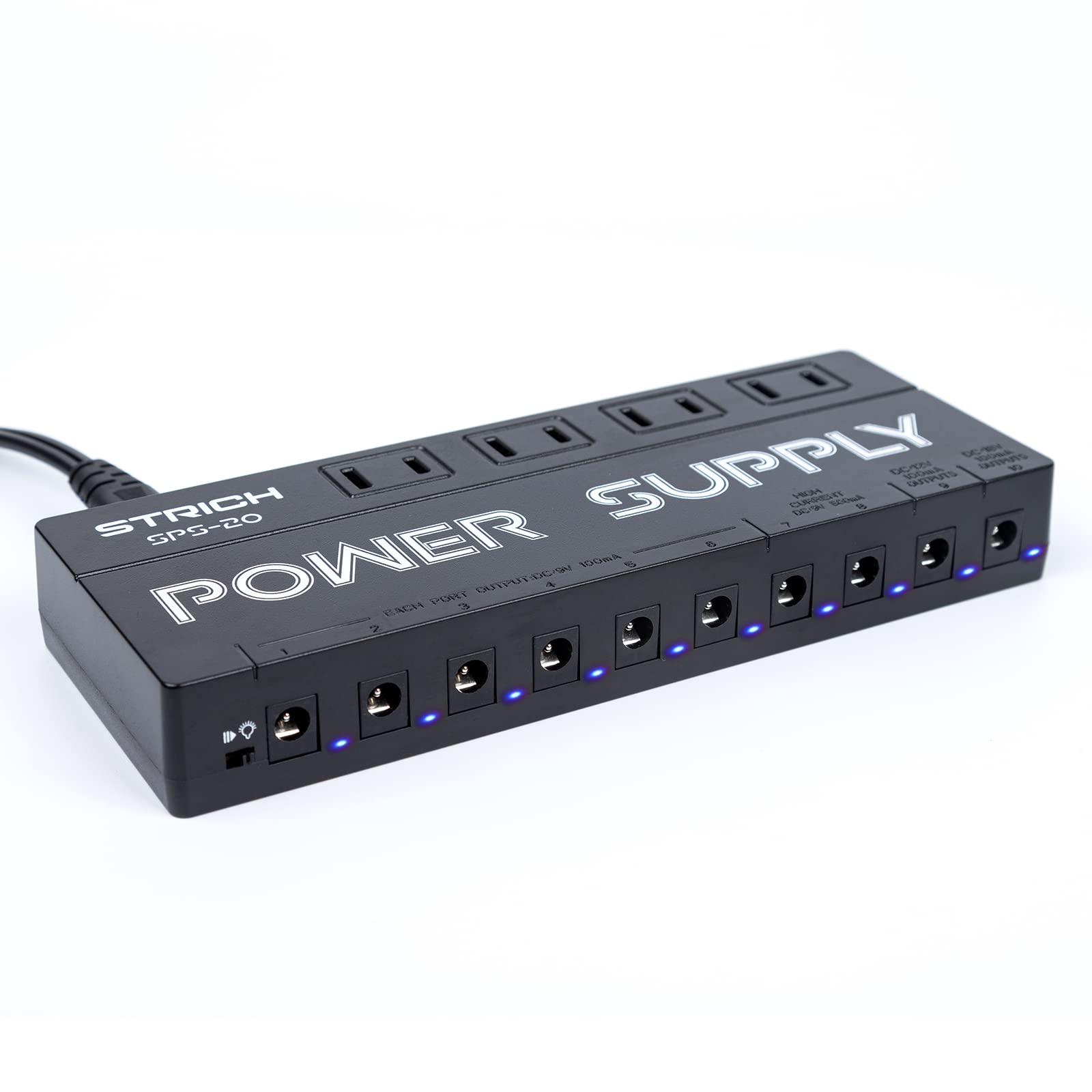 Amazon | STRICH エフェクター電源 9V/12V/18Vエフェクターボード用