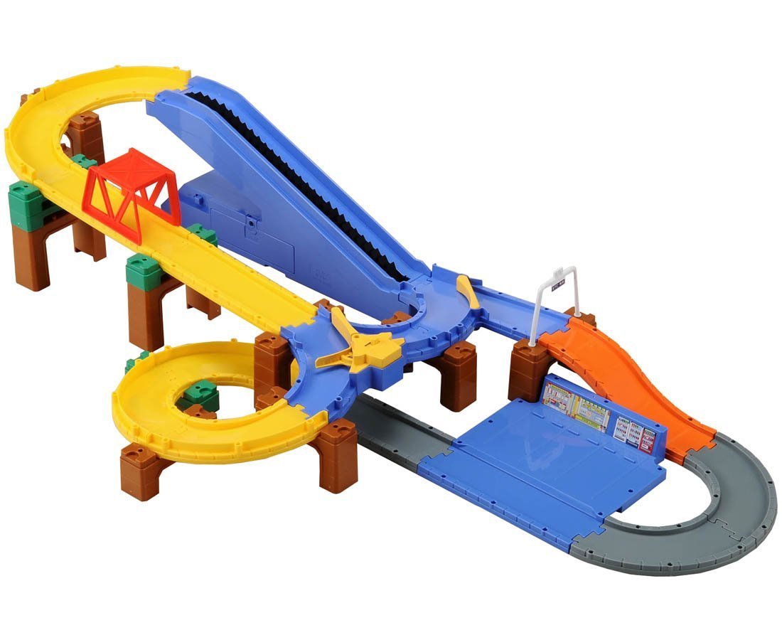 Amazon.co.jp: トミカ トミカシステム 3ACTION オート高速どうろセット