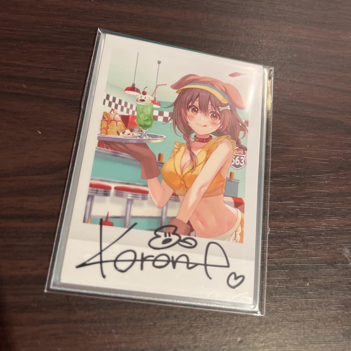 ヴァイス SP 箔押しサイン お誕生日会 戌神ころね ホロライブ