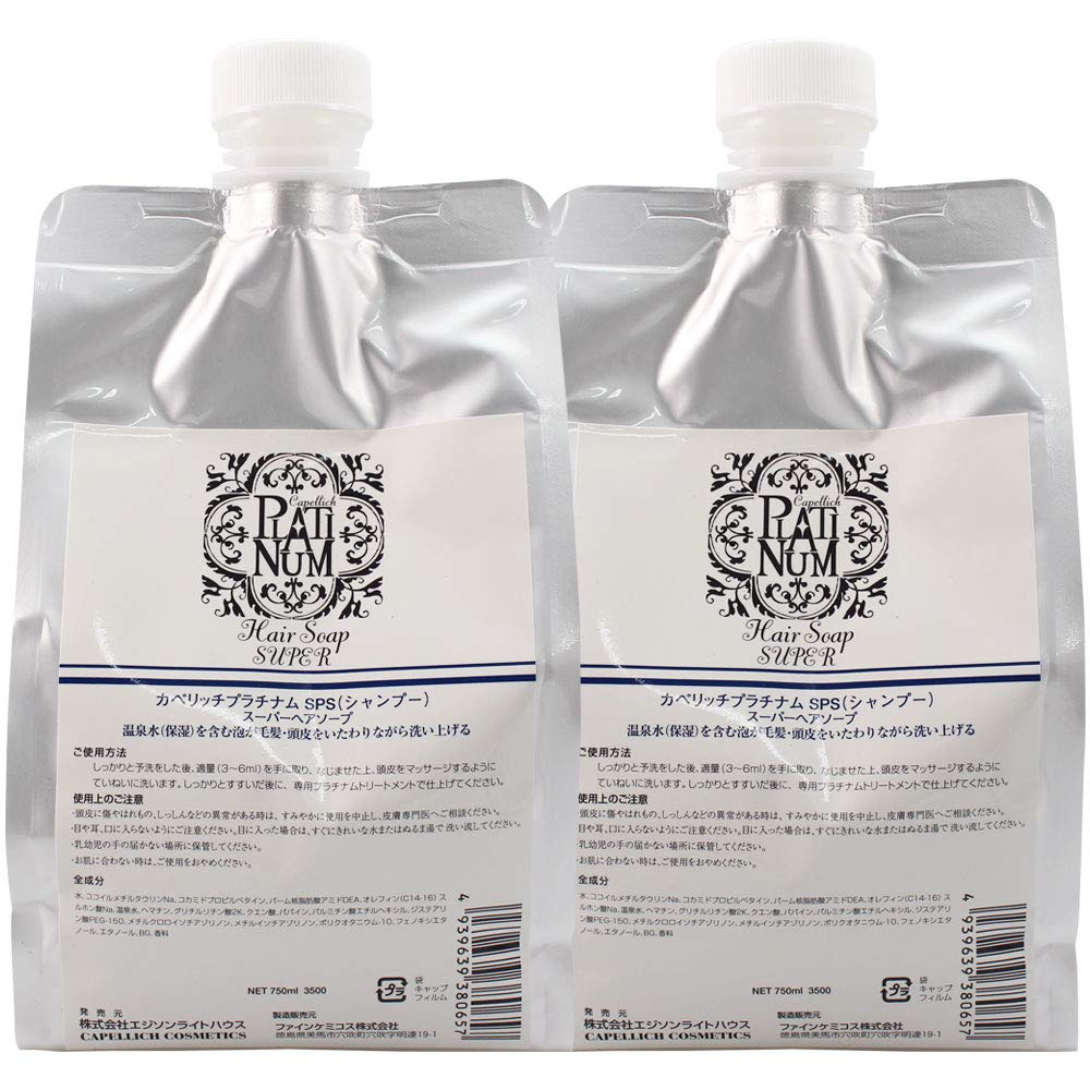 Amazon | カペリッチ プラチナム SPS シャンプー スーパーヘアソープ