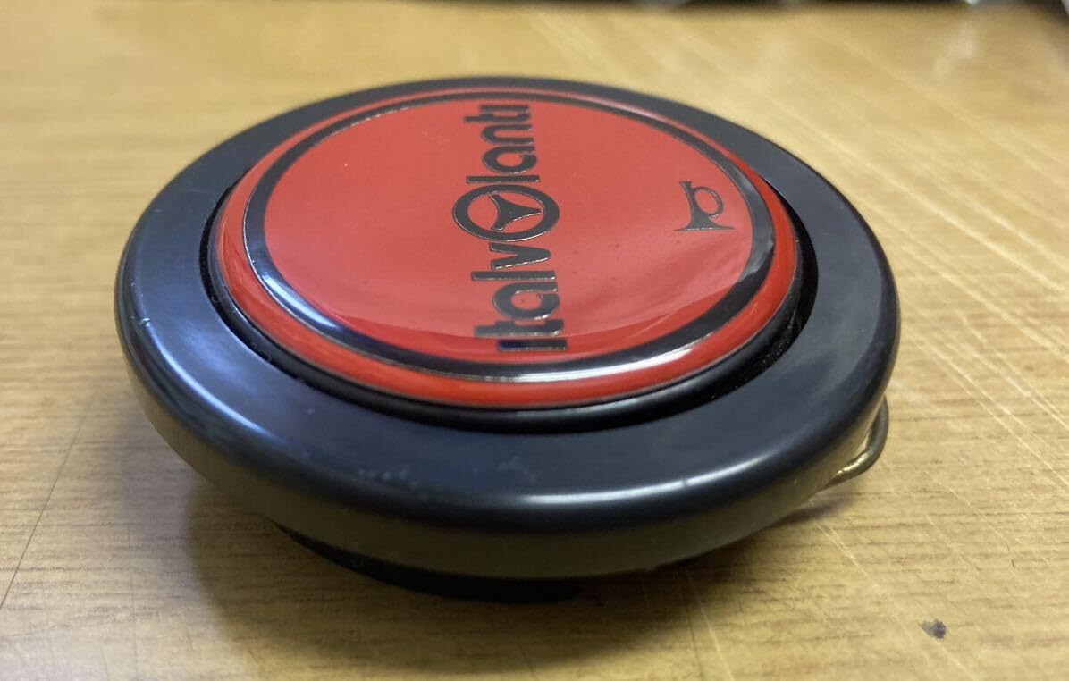 イタルボランテ 純正 ホーンボタン 赤 レッド メンテ済み 導通良好 正規品