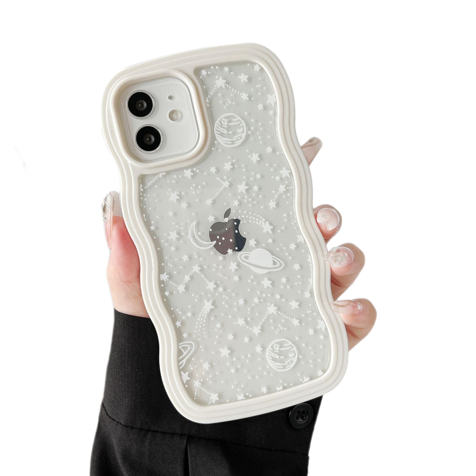 Amazon.com: ZTOFERA for iPhone 11 Case 6.1 inch,Cute Curly Wave