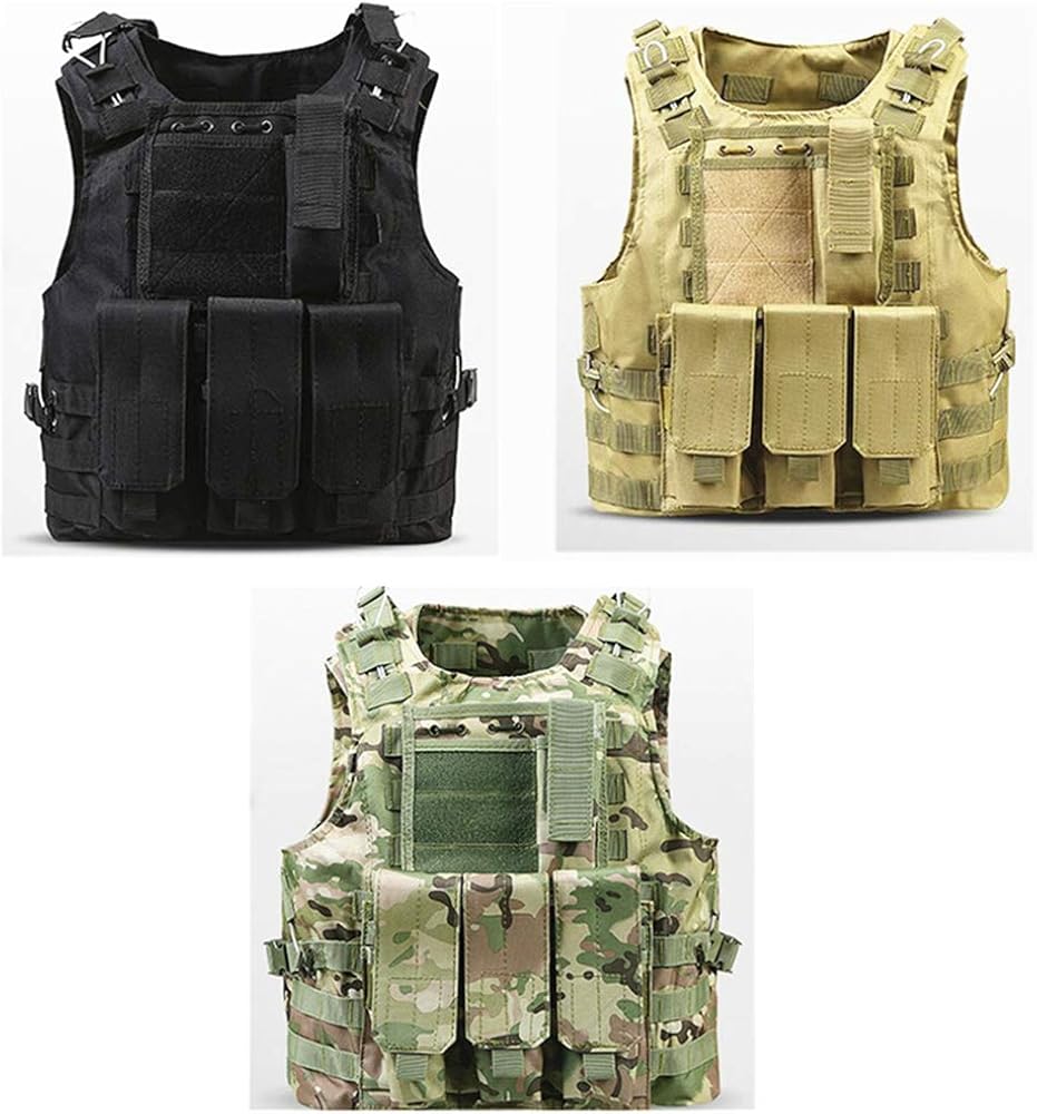 Amazon.com: HWZ Molle Tactical Amphibious Vest Tactical Vest CS