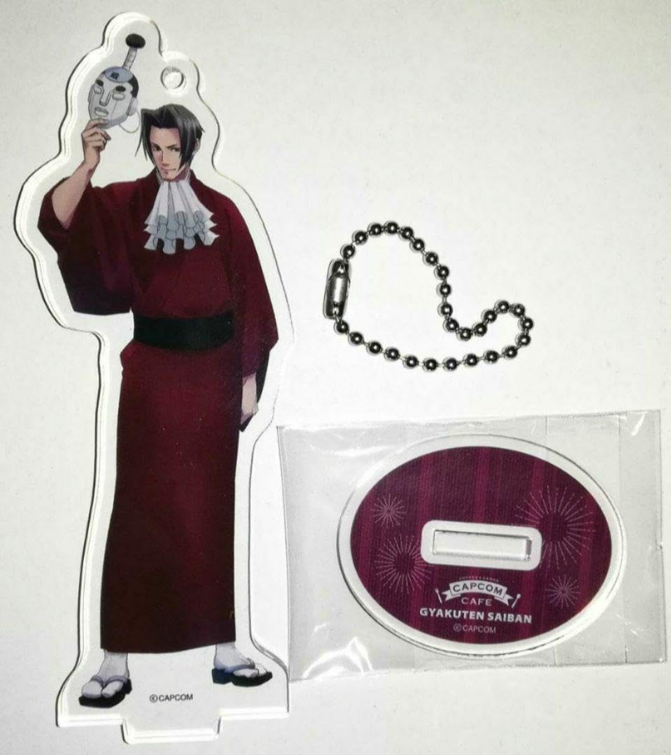 御剣怜侍 逆転裁判 PRINCESS CAFE アクリルキーホルダー 御剣怜侍(子供