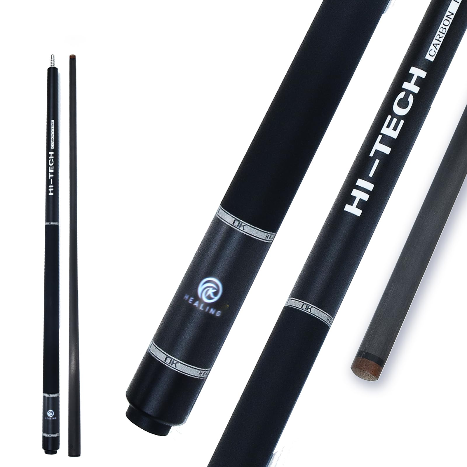 Amazon.co.jp: HEALING ビリヤード キュー カーボンT 700カーボン