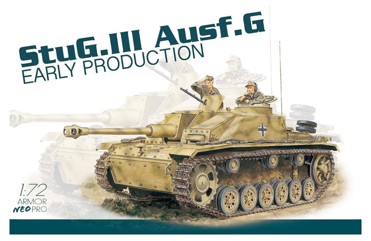 Amazon | ドラゴン 1/72 第二次世界大戦 ドイツ軍 III号突撃砲G型 初期