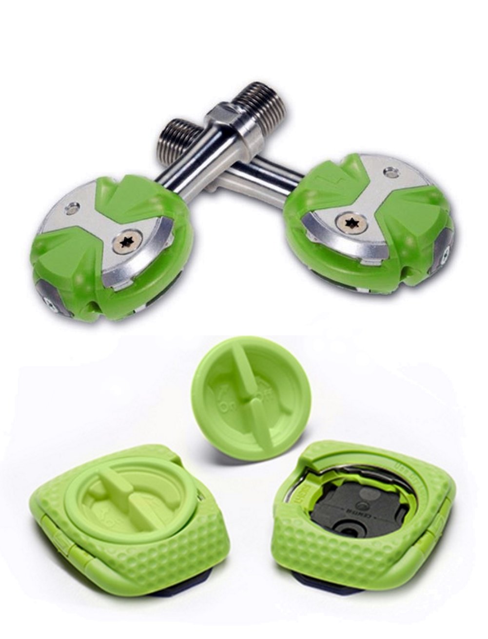 SPEED PLAY スピードプレイ ペダル ステンレス グリーン スピード