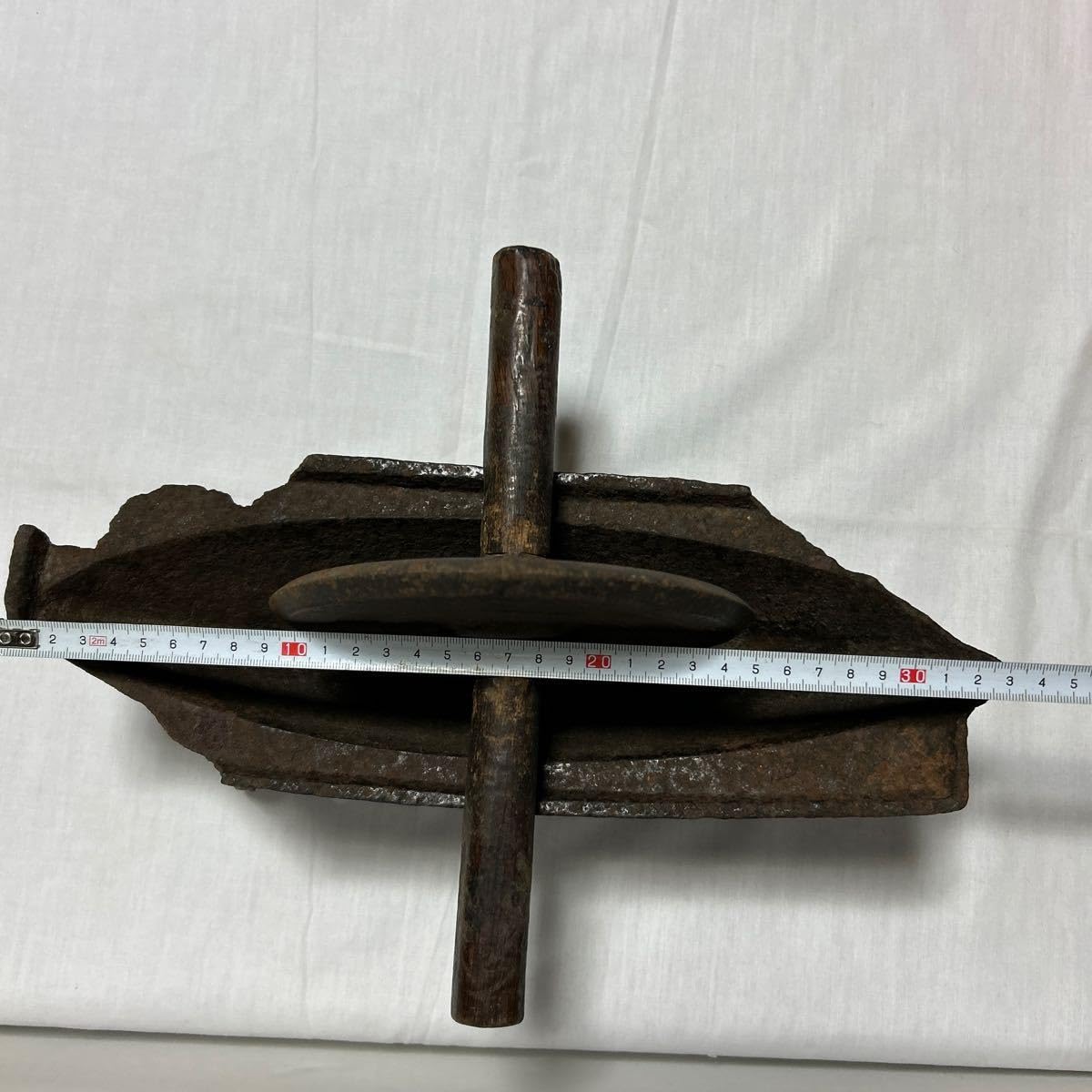 Amazon.co.jp: 薬研やげん古道具古民具鉄製薬碾薬卸漢方薬すり鉢骨董