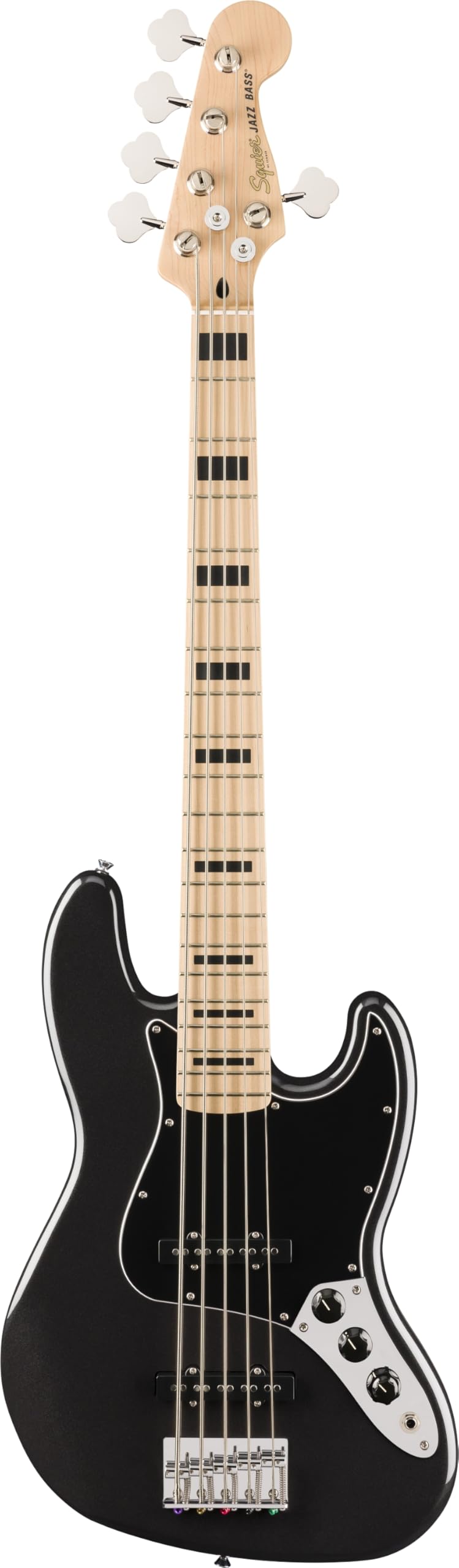 Amazon | Squier by Fender/Affinity Series Active Jazz Bass V Maple