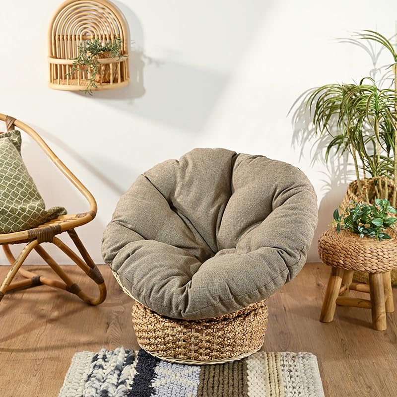 パパさんチェアーウォータヒヤシンス円形 1人掛けソファ- 送料込み