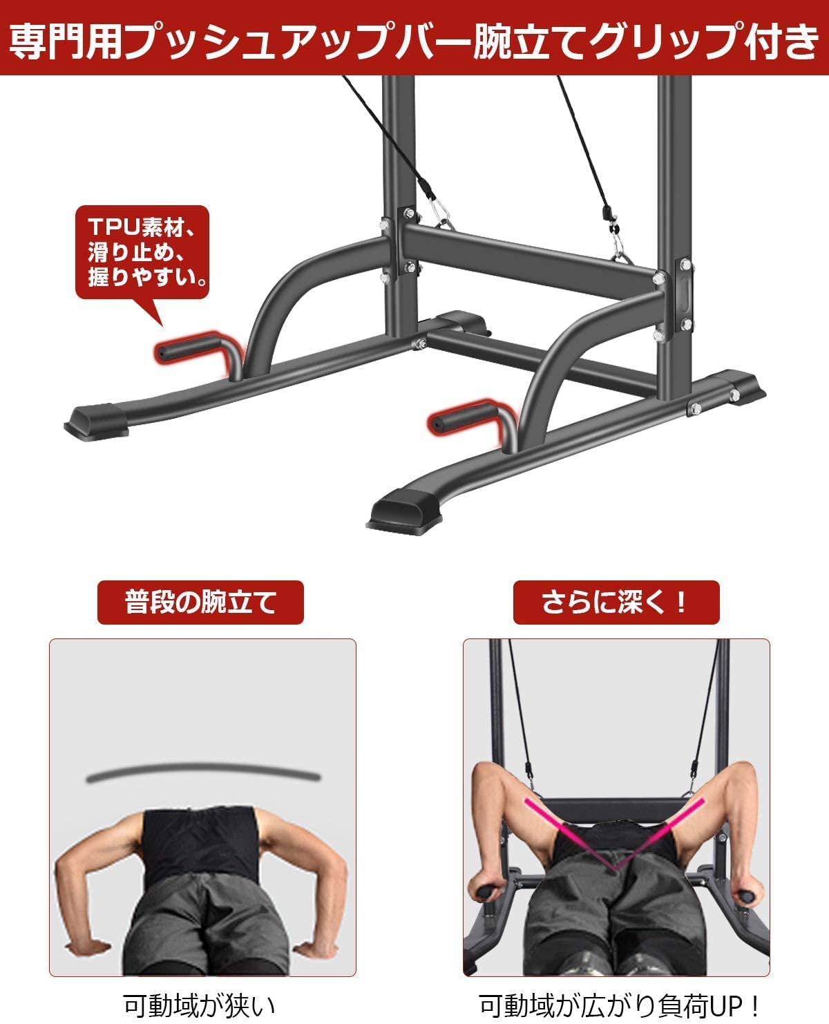 Amazon.co.jp: Wolfyok ぶら下がり健康器 【日本限定カラー】 懸垂