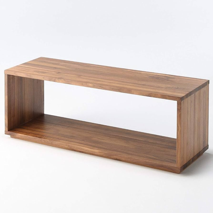 Amazon.co.jp: 無印良品 木製テーブルベンチ/ウォールナット材 幅120