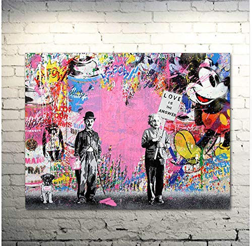 Amazon｜Faicai Art バンクシー グラフィティ ストリートアート ポップ