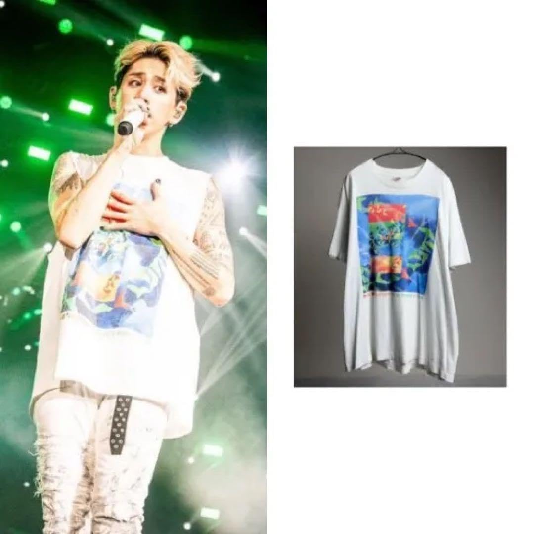 Amazon.co.jp: ONE OK ROCK Taka 着用と同種Tシャツ 身幅52肩幅48着丈