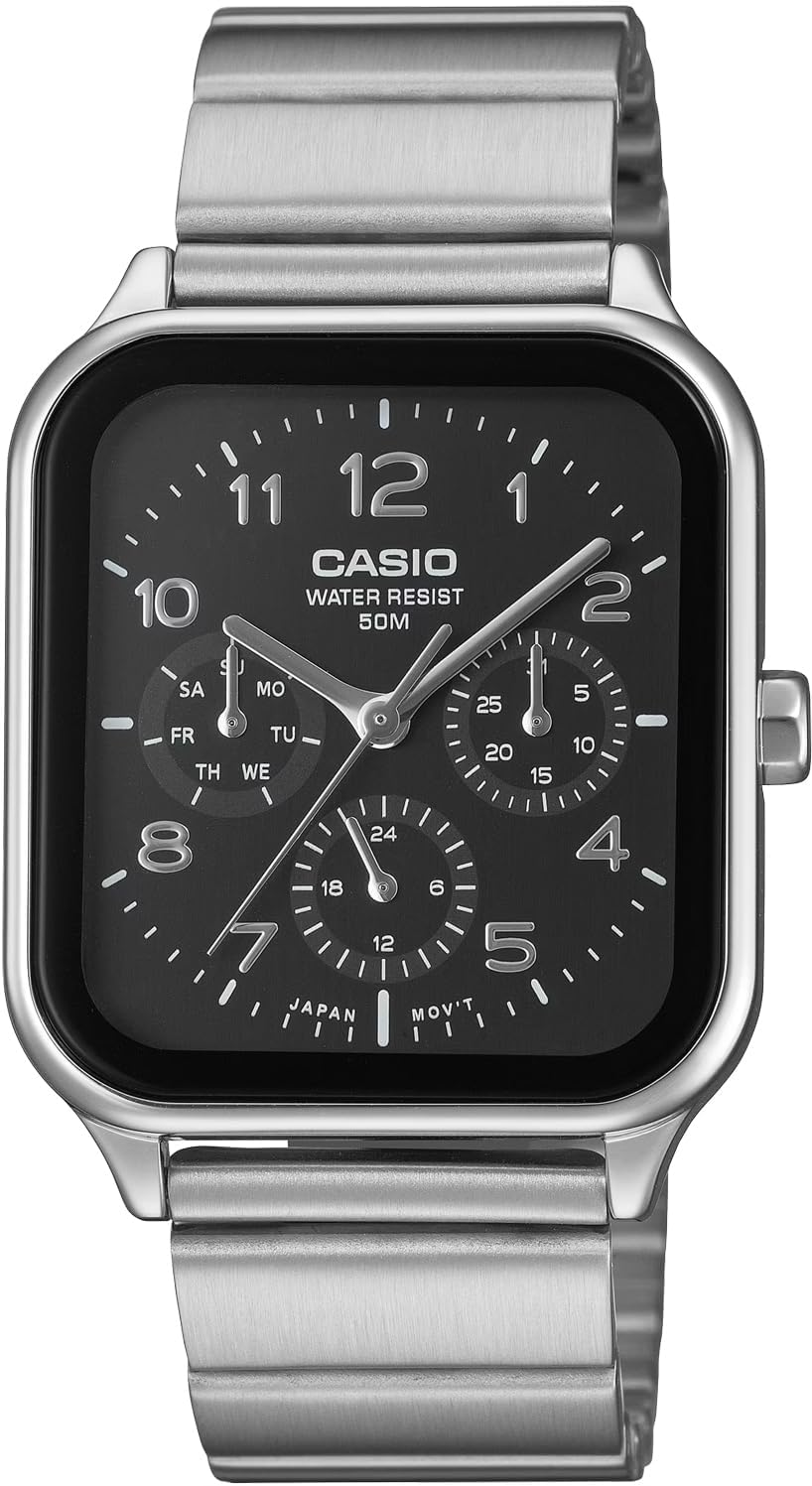 Amazon | [カシオ] CASIO スタンダード ラウンドレクタングル 24時間