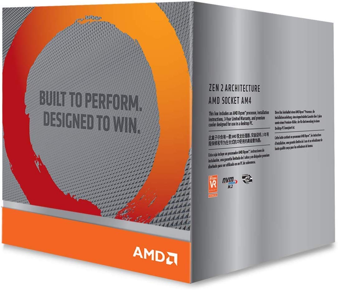 AMD Ryzen 9 3900X 12-core, 24-Thread Unlocked Desktop Processor