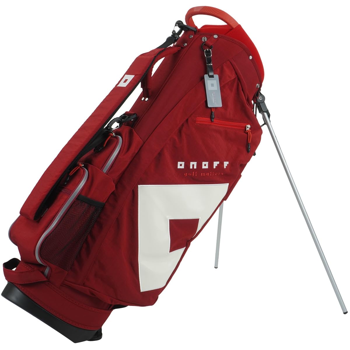 Amazon | スタンド メンズキャディバッグ OB0324 2023 （03）レッド