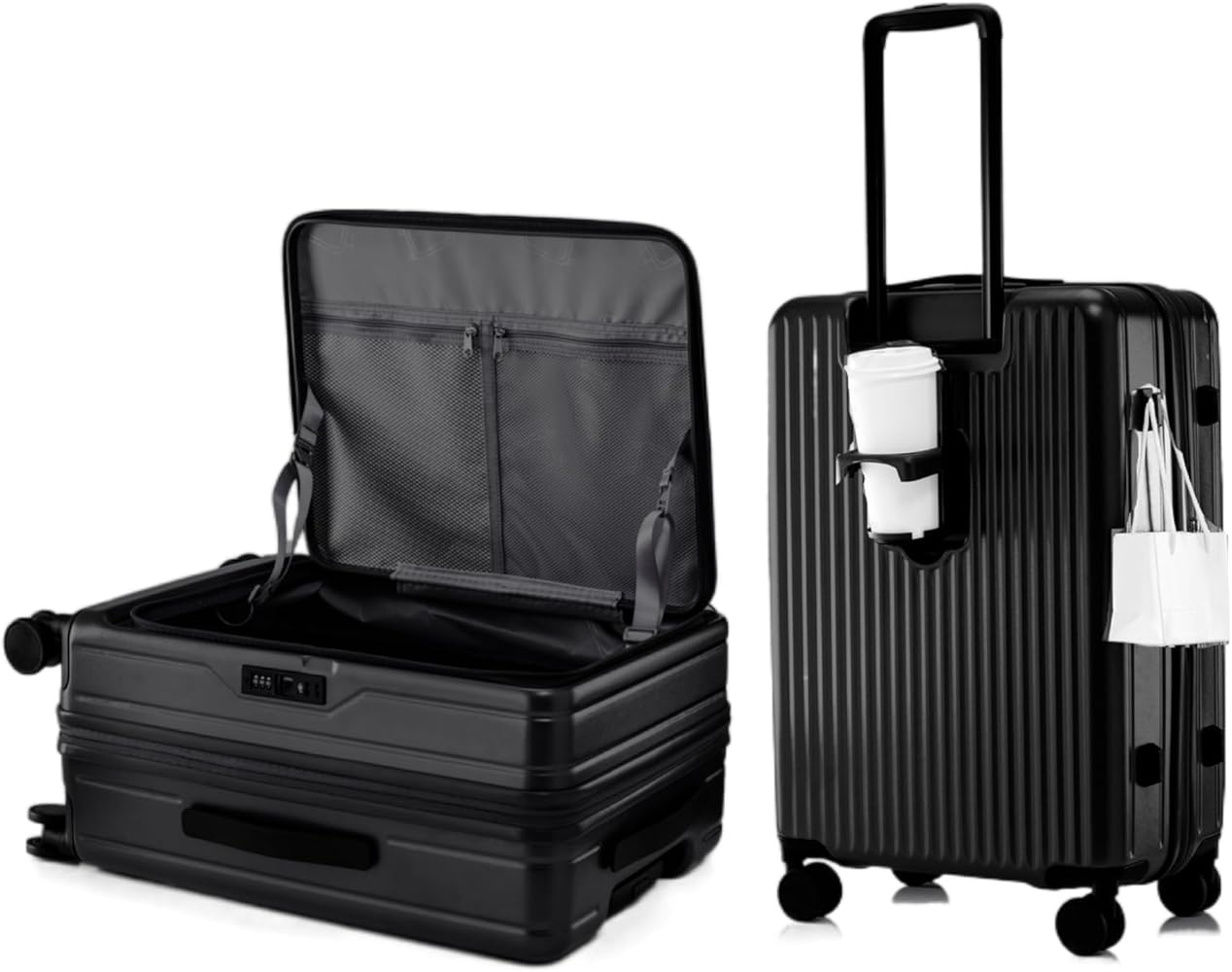 Amazon.co.jp: [Yuweijie] スーツケース キャリーケース 片開き ハード