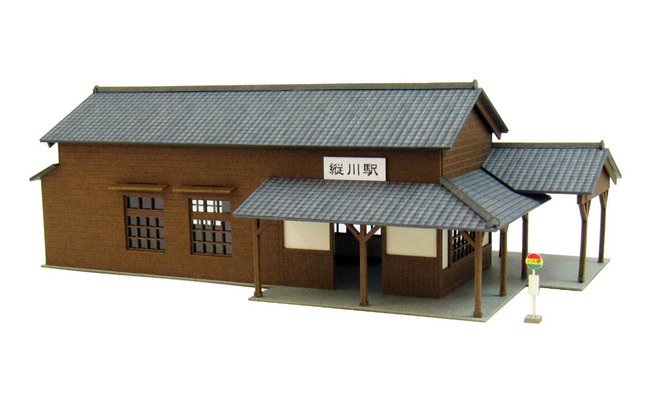 Amazon | さんけい 1/150 なつかしのジオラマシリーズ 駅舎I MP03-100