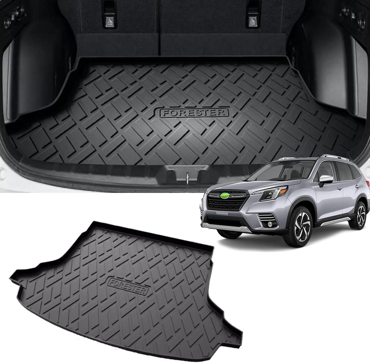Amazon.co.jp: カーゴマット 適用 スバル フォレスター SK系 新型
