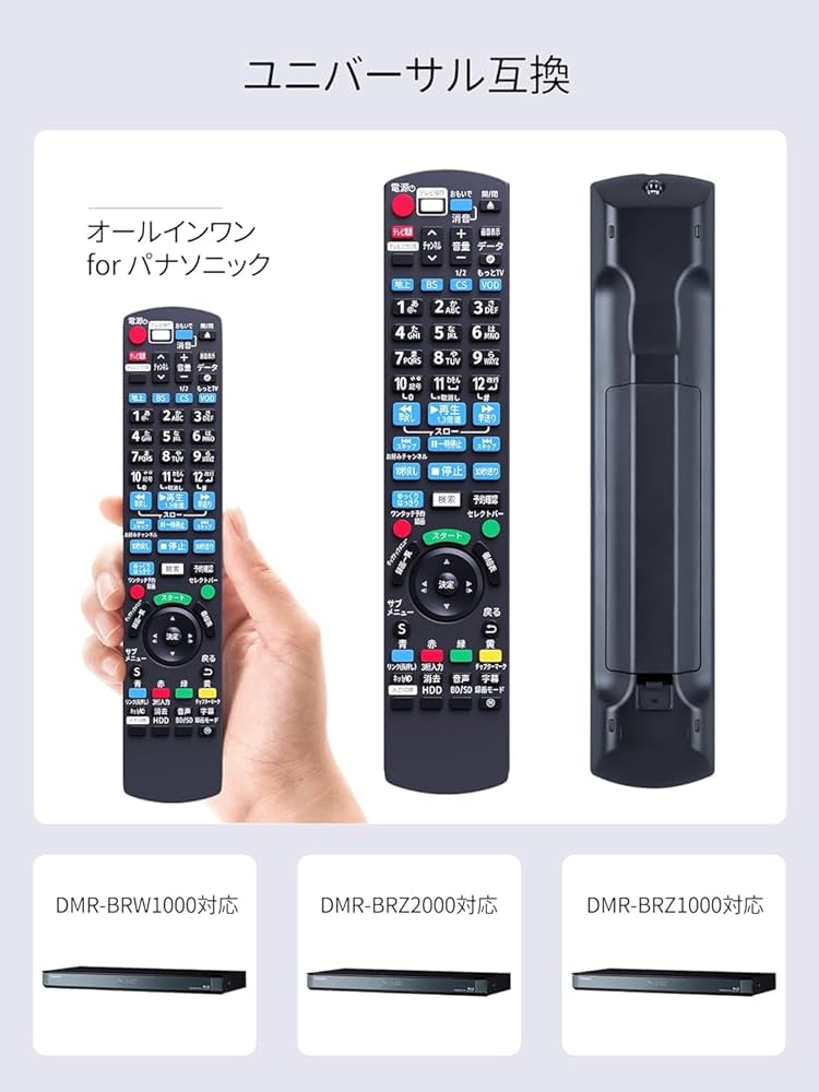 Amazon | パナソニック Diga ブルーレイ リモコン N2QAYB000994 交換用