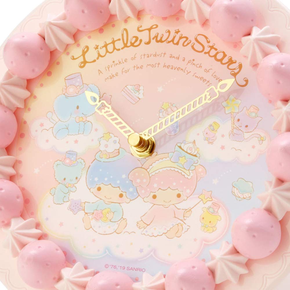 Amazon | サンリオ(SANRIO) リトルツインスターズ ケーキ形掛け時計