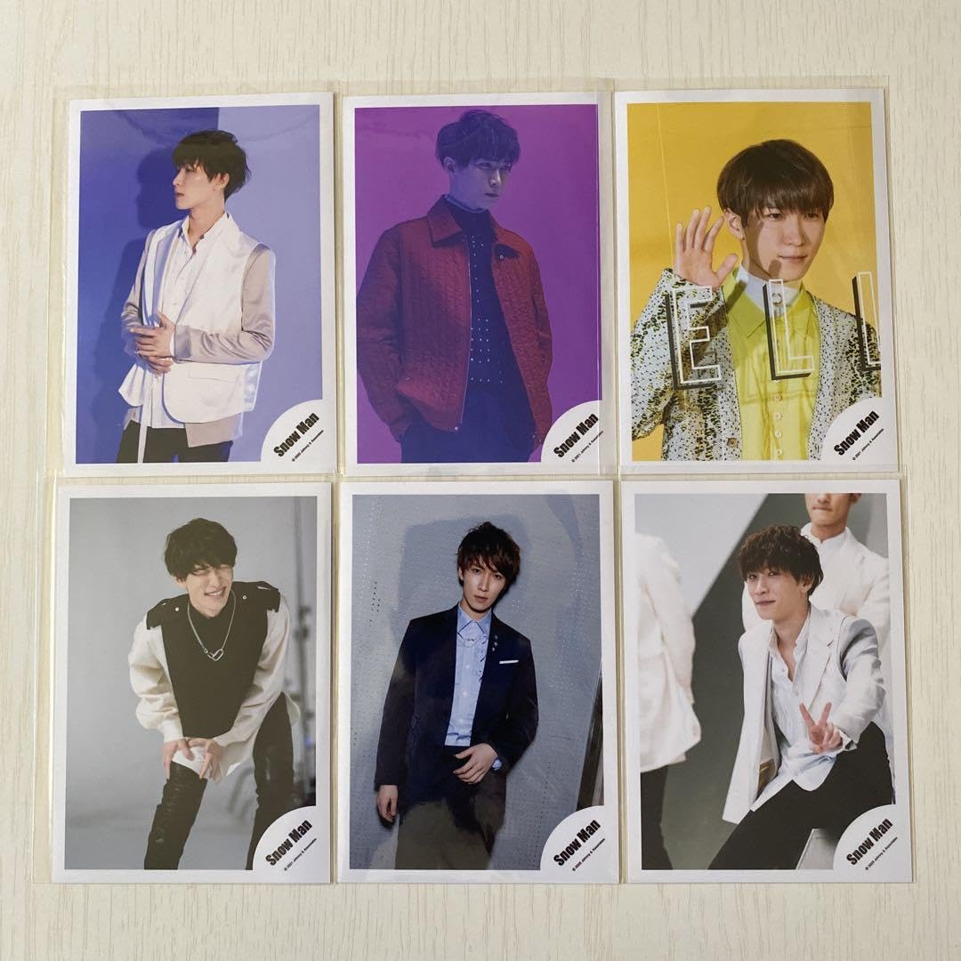 Amazon.co.jp: SnowMan 渡辺翔太 公式写真 6枚 しょっぴー : おもちゃ